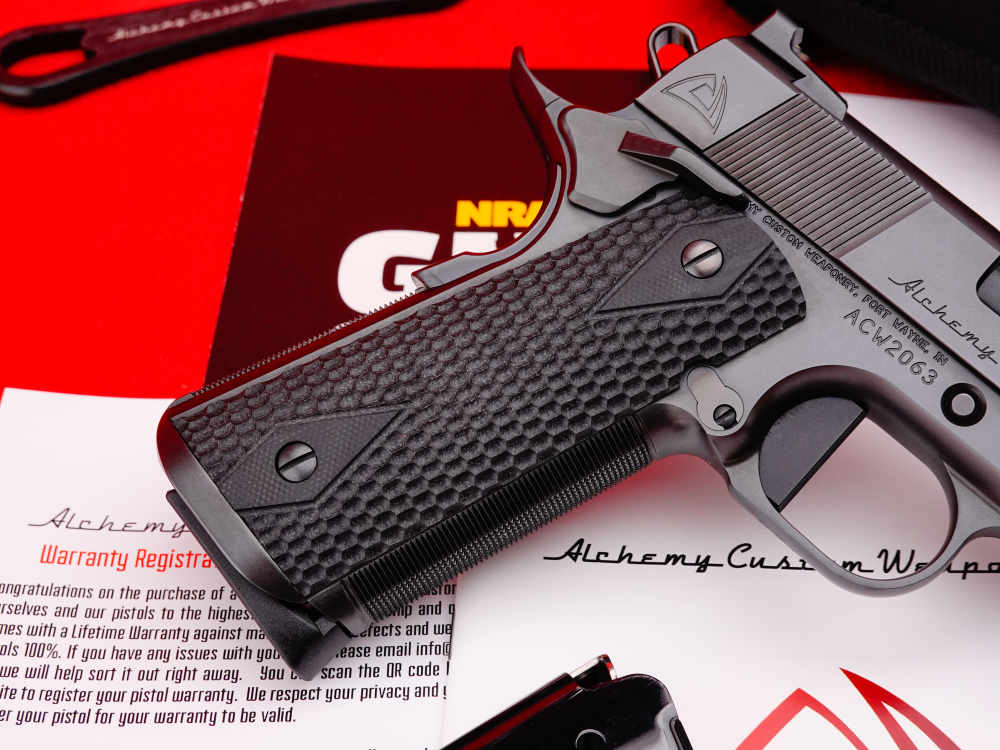 2023 Alchemy Custom Weaponry ACW Quantico 1911 .45 ACP 5" w/ Soft Case NOS-img-10