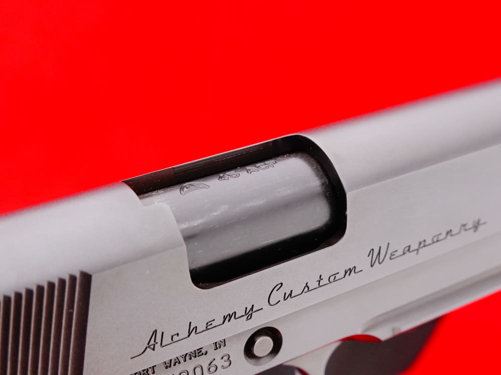 2023 Alchemy Custom Weaponry ACW Quantico 1911 .45 ACP 5" w/ Soft Case NOS-img-17