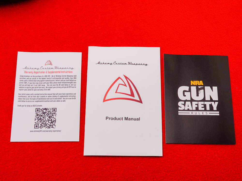 2023 Alchemy Custom Weaponry ACW Quantico 1911 .45 ACP 5" w/ Soft Case NOS-img-32