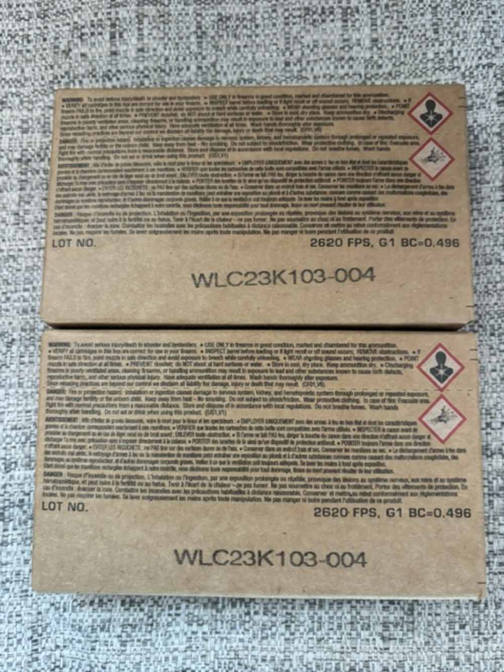 2 boxes  Winchester 7.62X51mm M118 Long Range 175gr Sierra Matchking BTHP -img-3