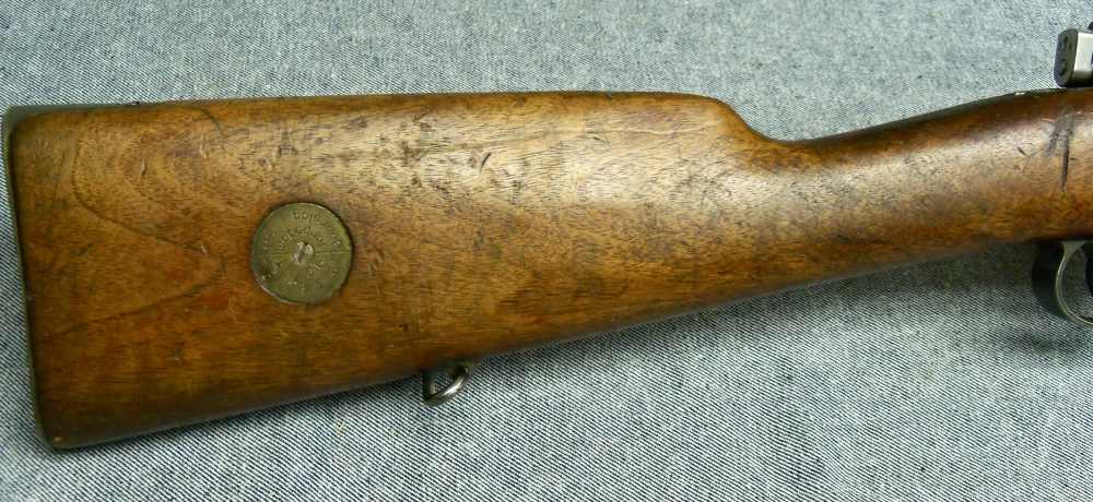 SWEDISH 1896 CARL GUSTAFS 1911 MATCH but BOLT WALNUT VG BORE shooter grade-img-2