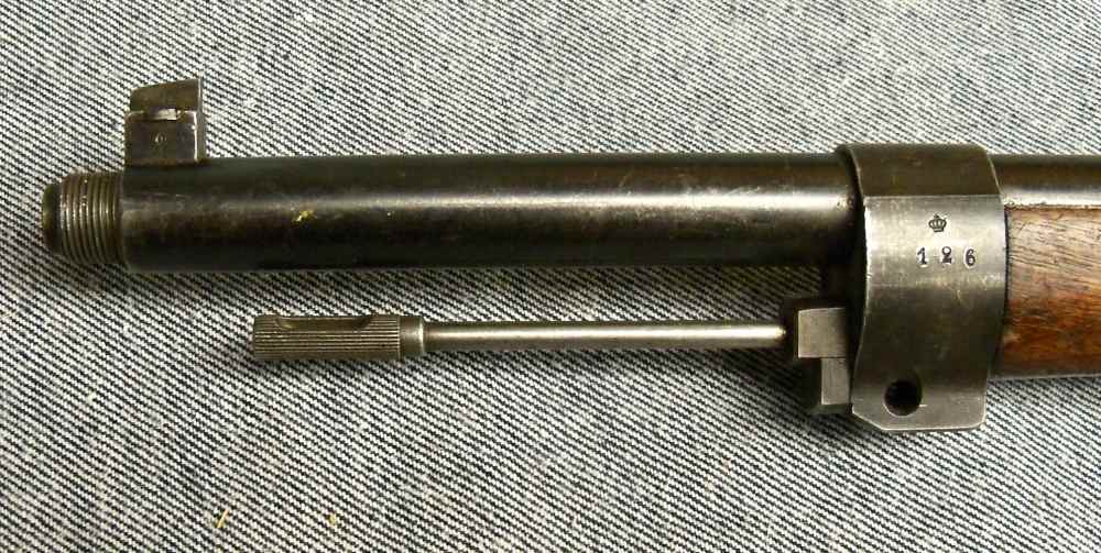 SWEDISH 1896 CARL GUSTAFS 1911 MATCH but BOLT WALNUT VG BORE shooter grade-img-7