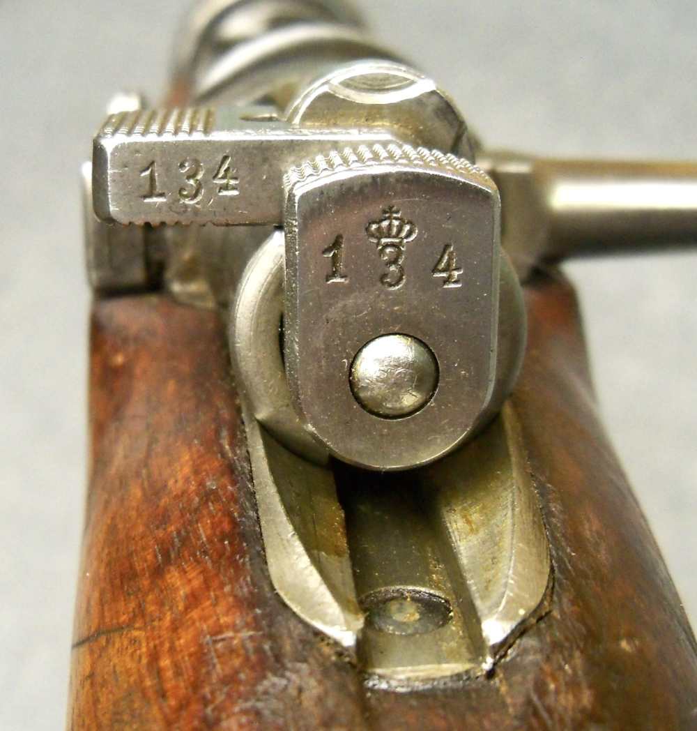 SWEDISH 1896 CARL GUSTAFS 1911 MATCH but BOLT WALNUT VG BORE shooter grade-img-20