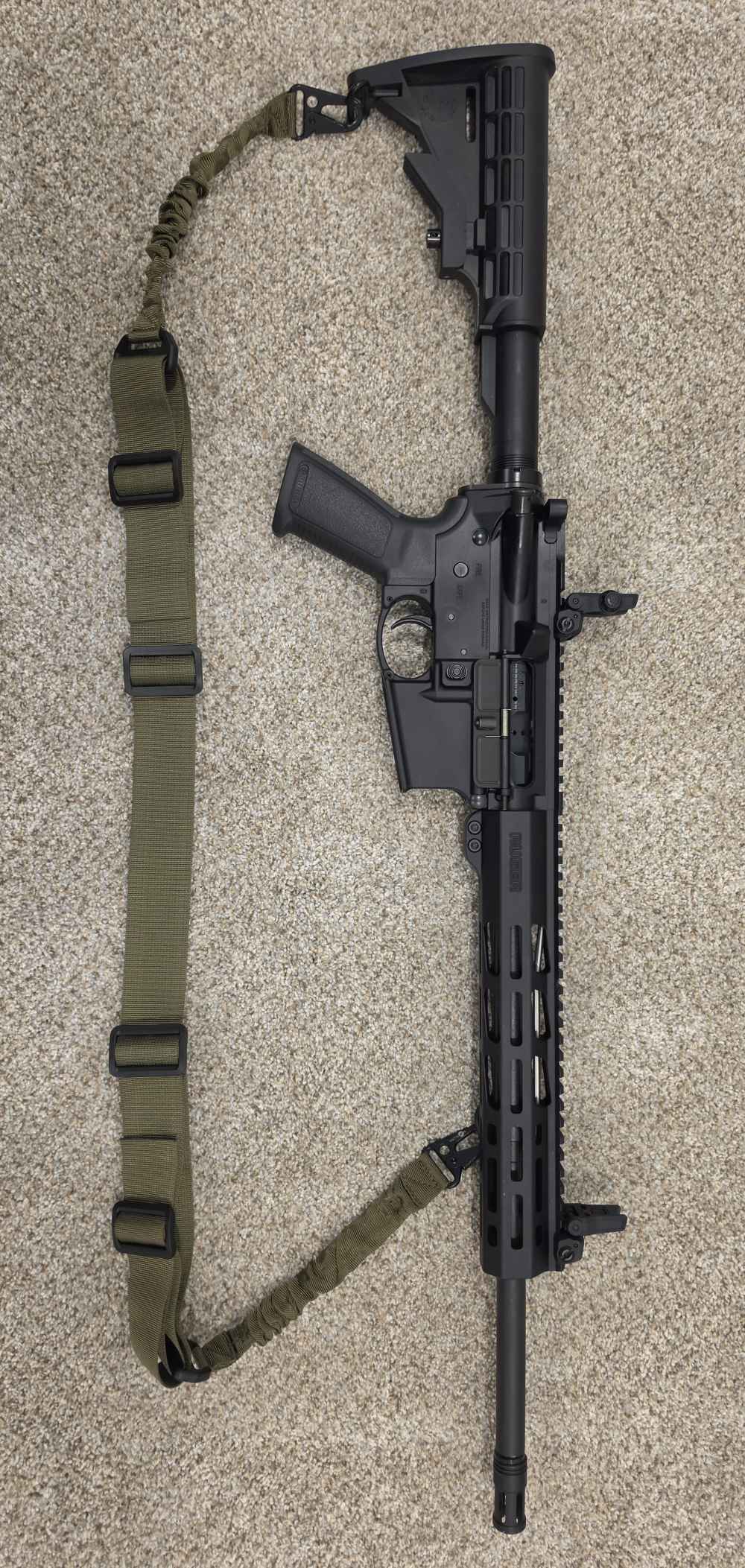 Ruger AR-556 AR-15 in 5.56 NATO 16" Barrel Free Float Handguard Variant-img-1