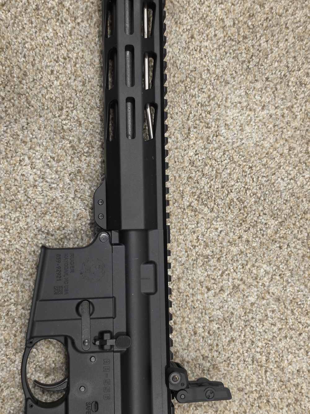Ruger AR-556 AR-15 in 5.56 NATO 16" Barrel Free Float Handguard Variant-img-8