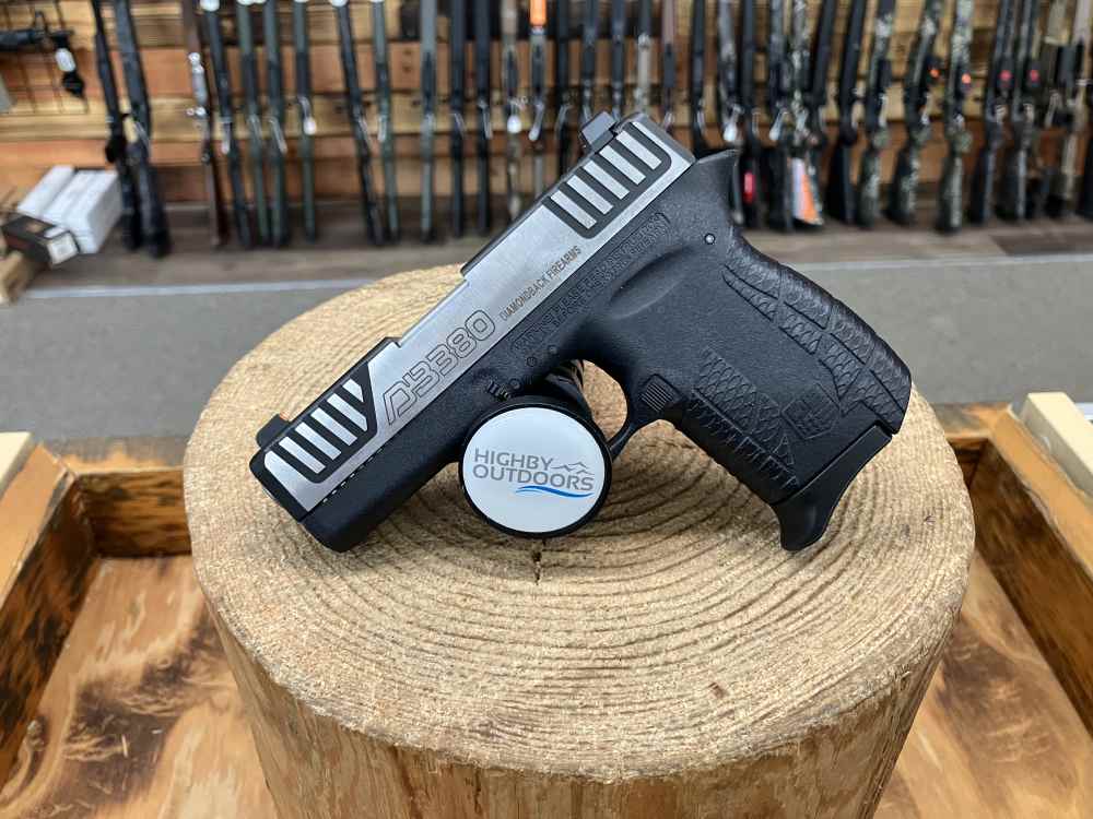 Diamondback DB380 Gen4 Pistol -  380 ACP - 6+1 - 2.80" - Stainless/Black-img-2