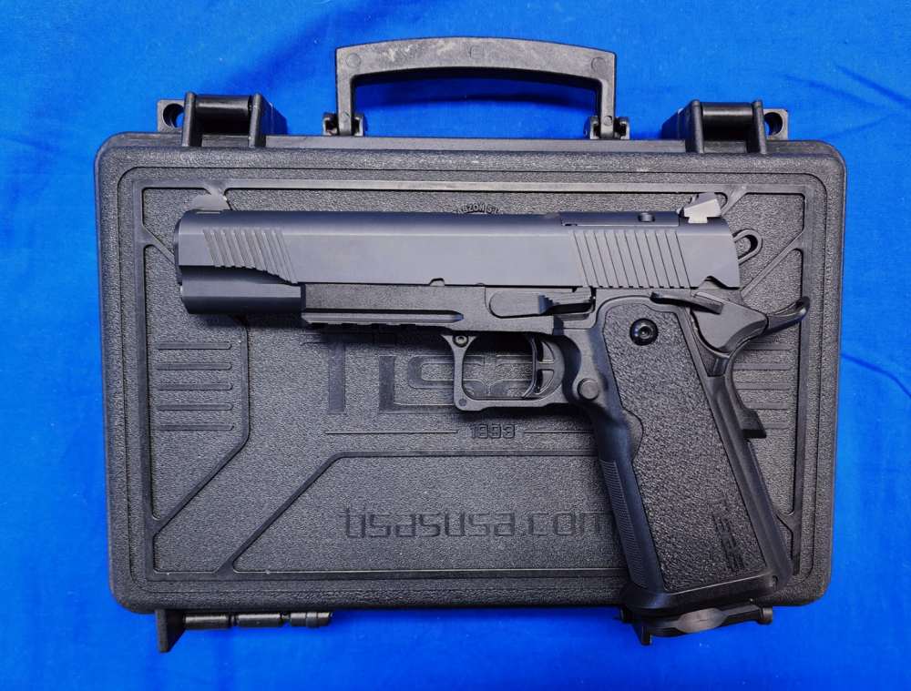 TISAS 1911 DUTY 9 DS 9MM 5" OPTIC-READY DOUBLE STACK - AS NEW!-img-1