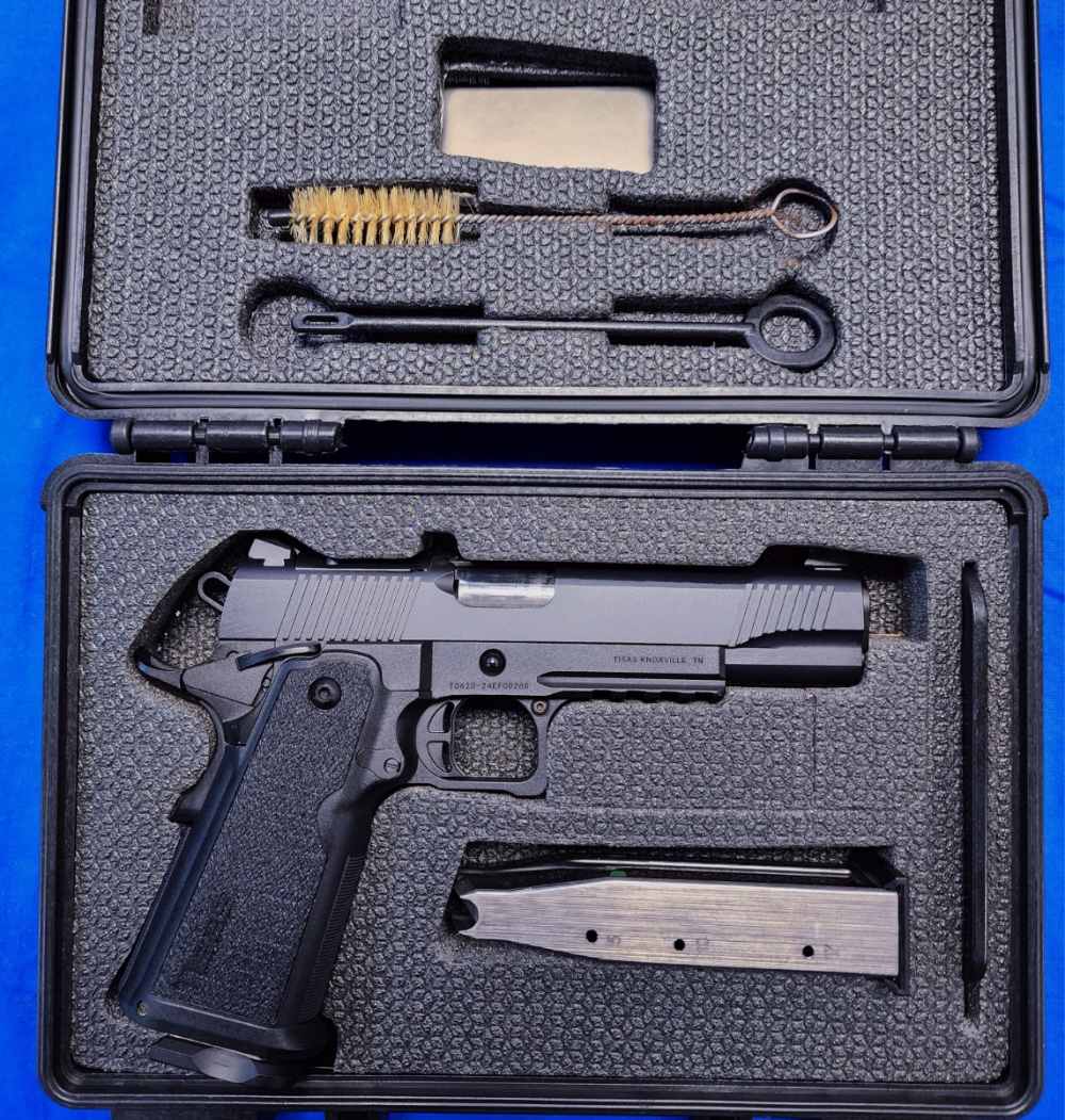 TISAS 1911 DUTY 9 DS 9MM 5" OPTIC-READY DOUBLE STACK - AS NEW!-img-0