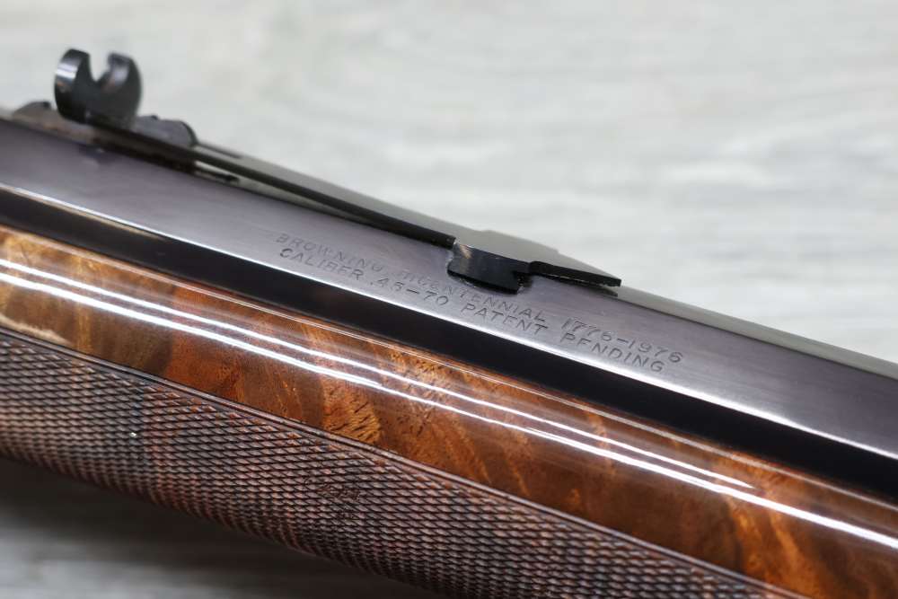 Browning B-78 1776–1976 Bicentennial Limited Edition .45-70 Gov't - # 907-img-32
