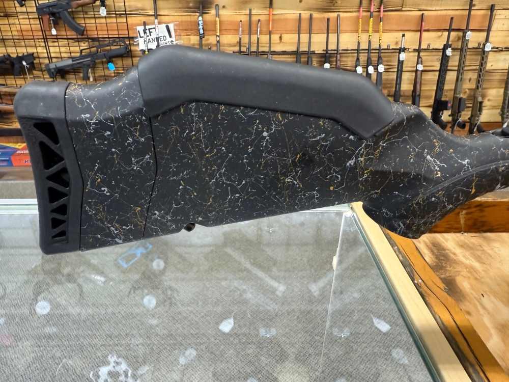 Ruger American Prairie Gen II Rifle - 308 Win. - 3+1 - 20" - Black Splatter-img-1