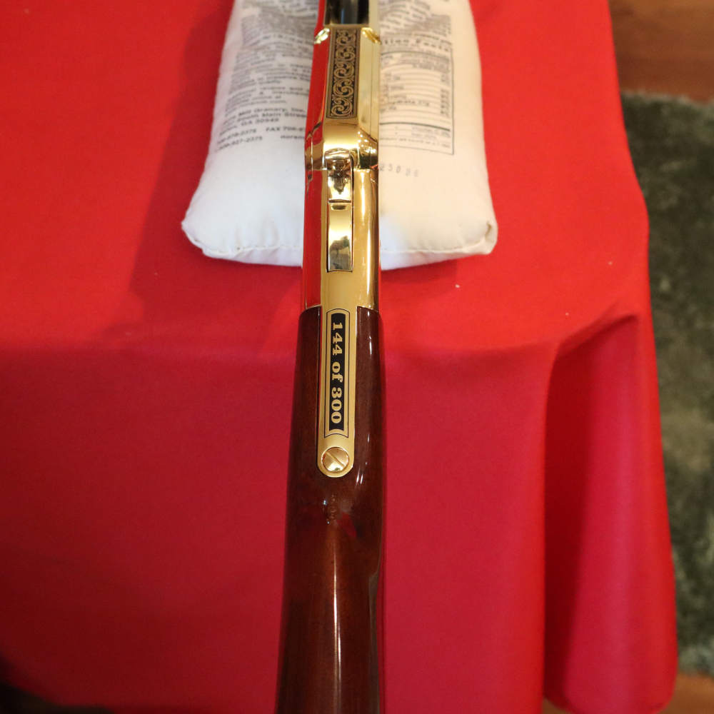 UBERTI-HENRY (1866 CARBIN) American  Buffalo Tribute "SPLITTING THE HERD"-img-20