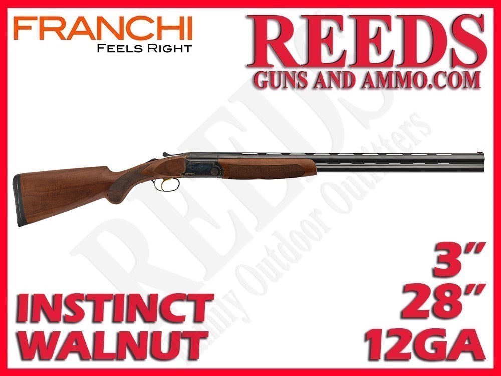 Franchi Instinct L Walnut Blued 12 Ga 3in 28in 40800-img-0