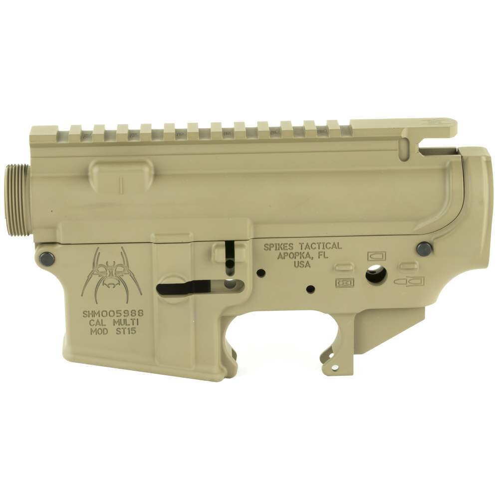 NEW Spike's Tactical Spider Receiver set FDE STLS1512   AERO-img-0
