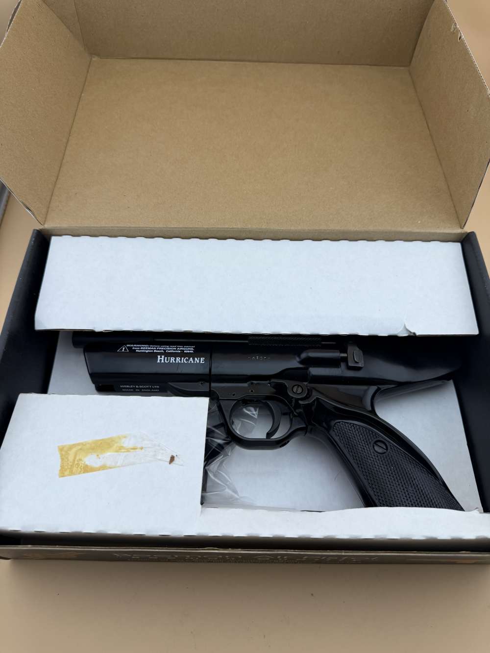Beeman Webley Hurricane .177 Air Pistol LNIB-img-4