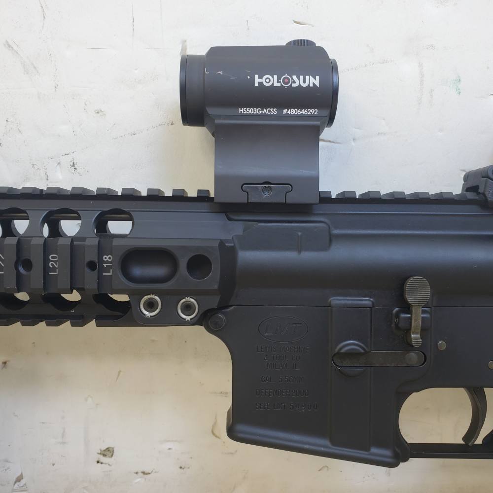 Lewis Machine & Tool LMT Defender 2000 5.56 AR-15 Rifle Holosun ACCS-img-7
