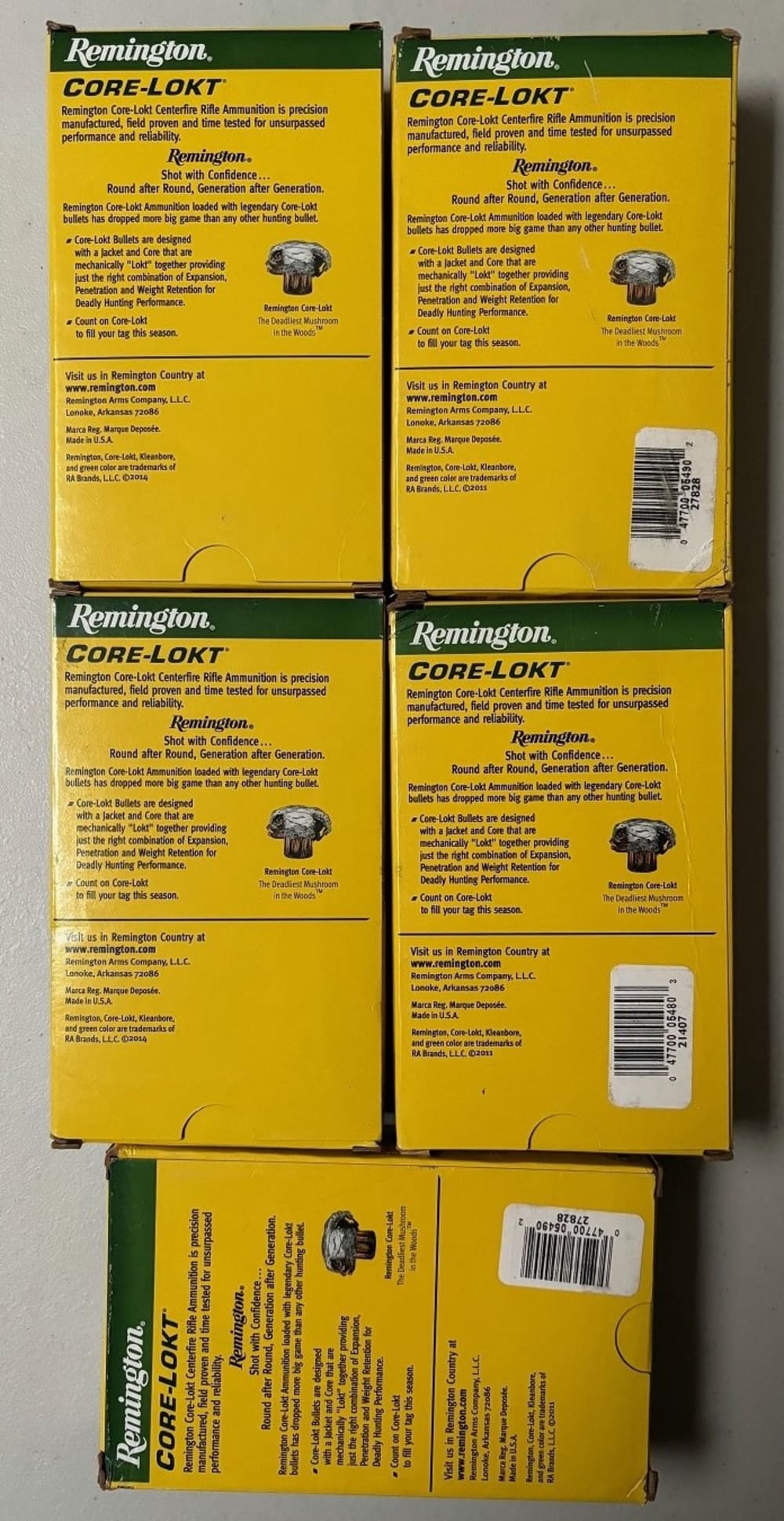 Remington .30-06 Core-Lokt PSP 180 gr  Brass Case 100 Rounds-img-4