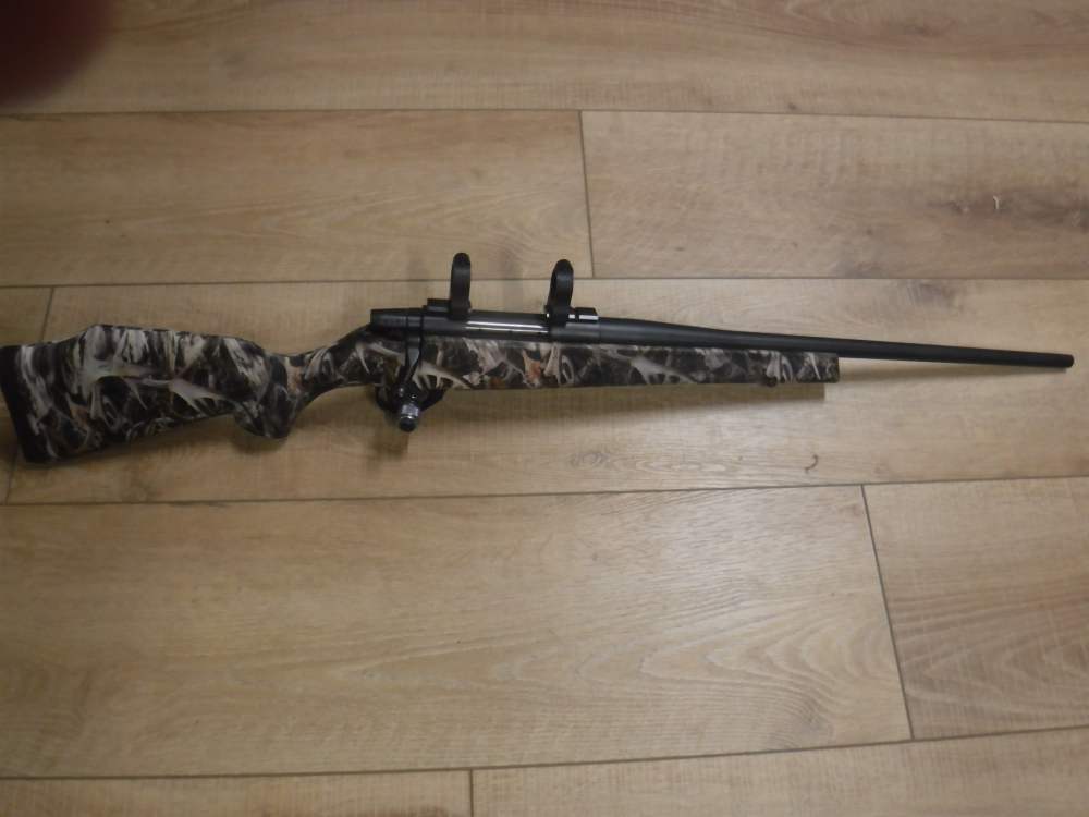 WEATHERBY  VANGUARD  Compact youth 243 Win 20" Matte Blued camo Synthetic -img-0