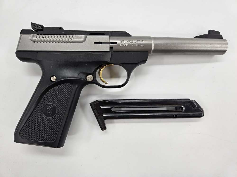 Browning BUCK MARK 22LR Camper SS MS Pro Target 5.5" Bull Barrel UNFIRED'05-img-27