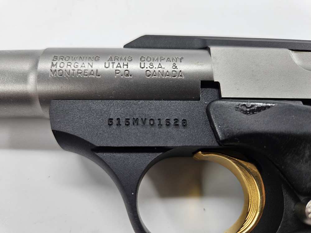 Browning BUCK MARK 22LR Camper SS MS Pro Target 5.5" Bull Barrel UNFIRED'05-img-5