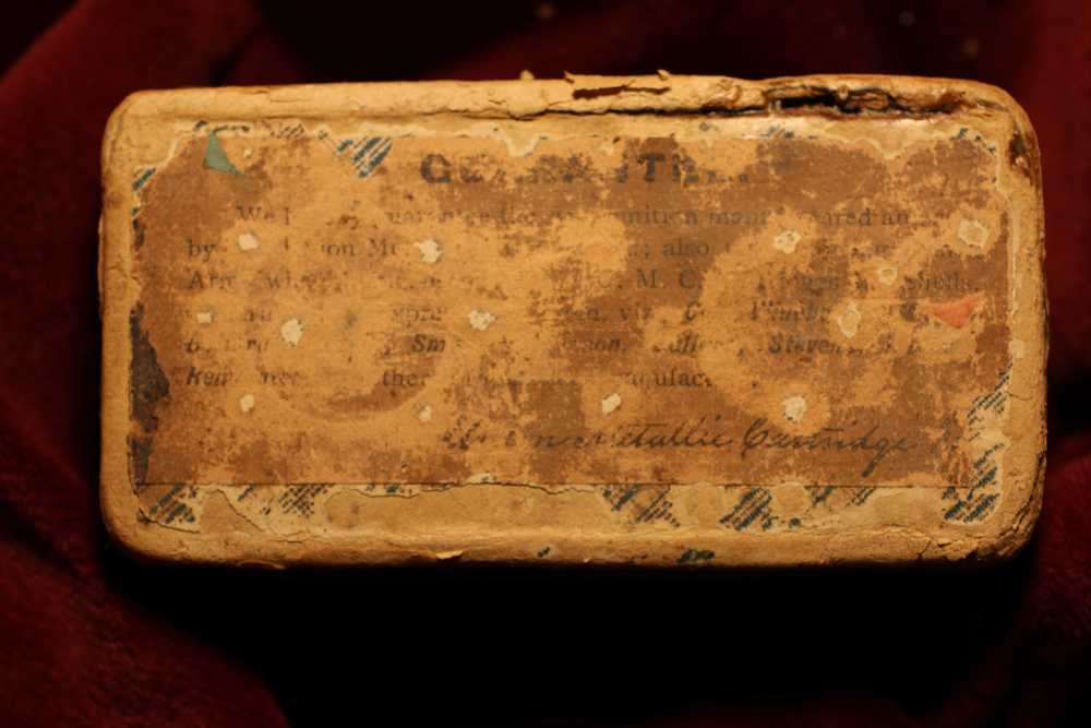 Union Metallic Arms .38 Long Rimfire - Antique box with 15 Rounds-img-6