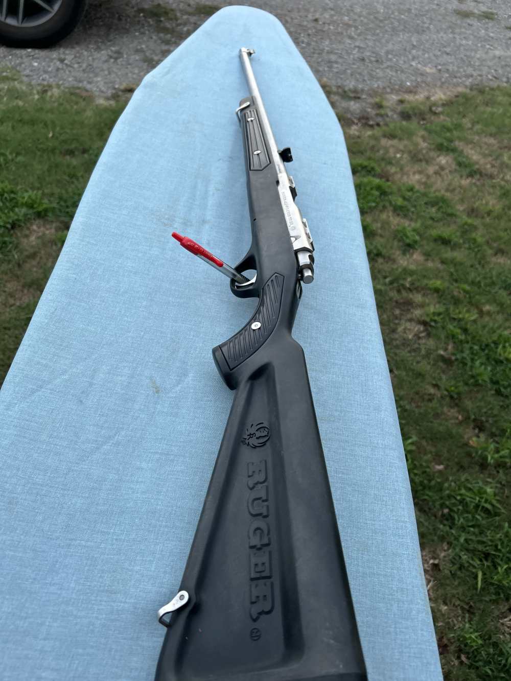 Ruger SS, 77/22 Magnum, rings included  in Excellent Condition-img-0