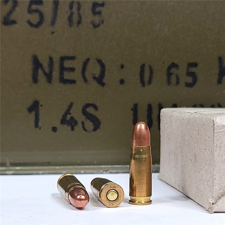 7.62x25 Tokarev 86GR FMJ Romanian Military Ammo 72rds NO CREDIT CARD FEES-img-0