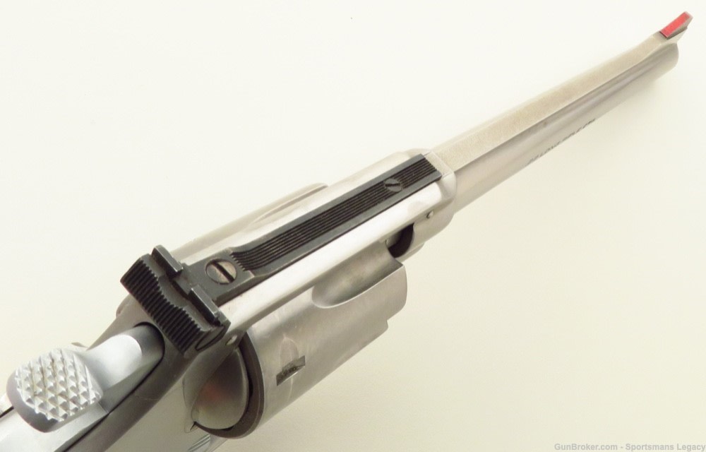 Unique Smith & Wesson 63 .22 LR with 6-inch barrel, Dick Metcalf collection-img-2