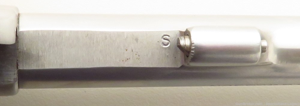 Unique Smith & Wesson 63 .22 LR with 6-inch barrel, Dick Metcalf collection-img-11
