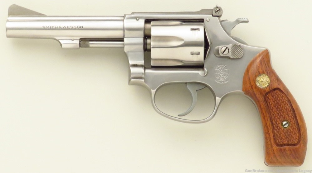 Prototype Smith & Wesson Model 63 .22 LR, lettered, Dick Metcalf collection-img-2