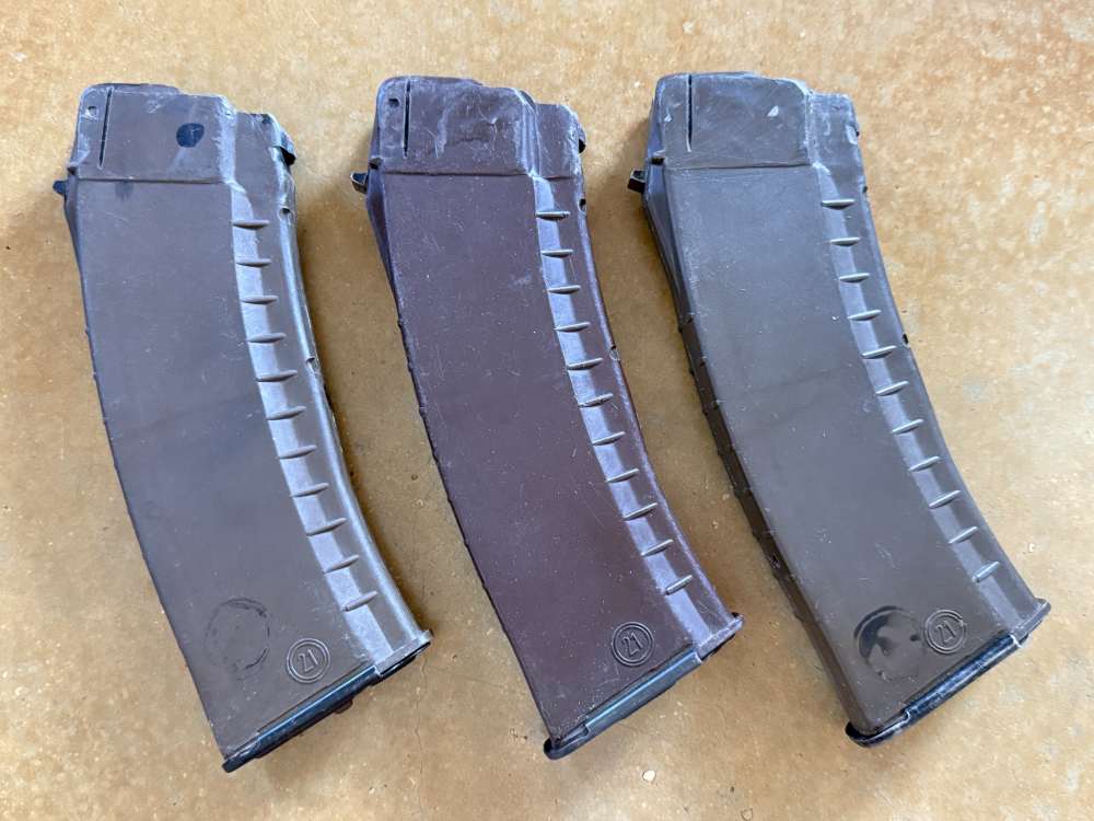 SIX (6) AK74 AK 74 5.45x39 Magazine Mag Polymer Bakelite Bulgaria 30 45rd -img-4