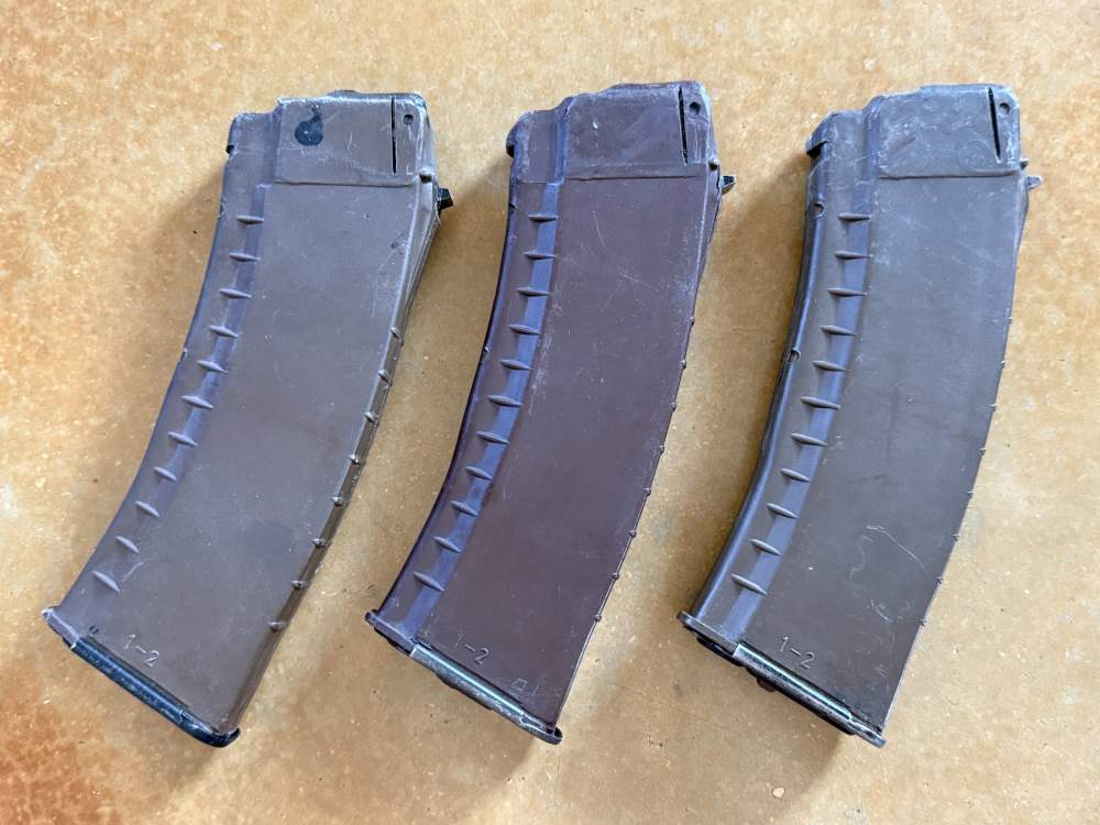 SIX (6) AK74 AK 74 5.45x39 Magazine Mag Polymer Bakelite Bulgaria 30 45rd -img-8