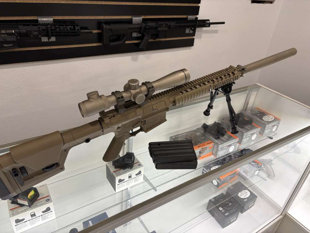 PRISTINE LIKE NEW LEGACY KNIGHTS ARMAMENT M110 CLONE W/ M110 SUPPRESSOR-img-0