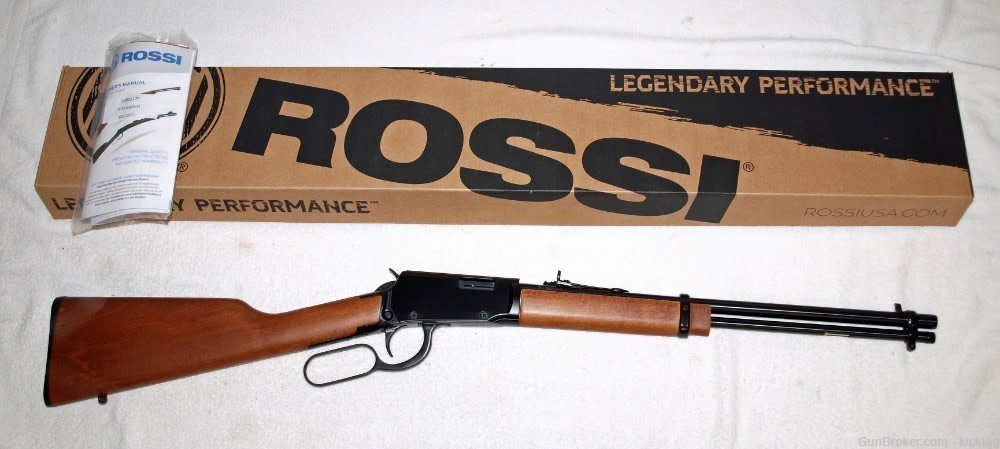 Rossi Model Rio Bravo Caliber 22LR Hard Wood Stocks 18" Barrel 15 Rd -img-0