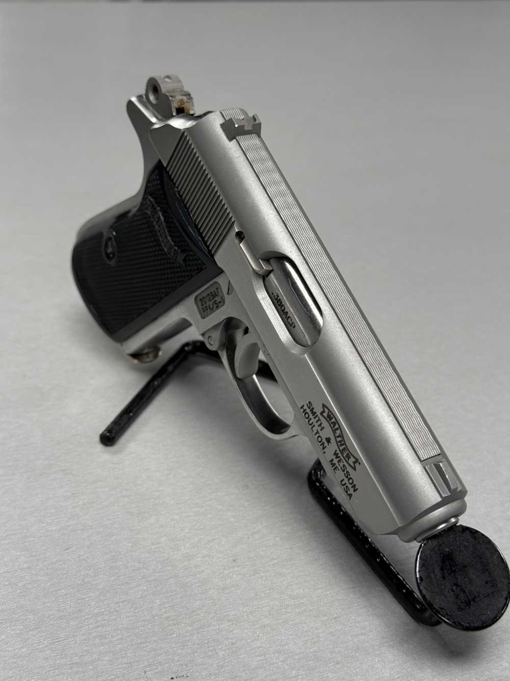 Walther PPK/S .380 ACP 3” 7RD Stainless Pistol-img-2