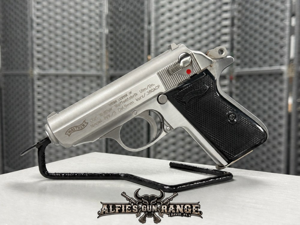 Walther PPK/S .380 ACP 3” 7RD Stainless Pistol-img-0