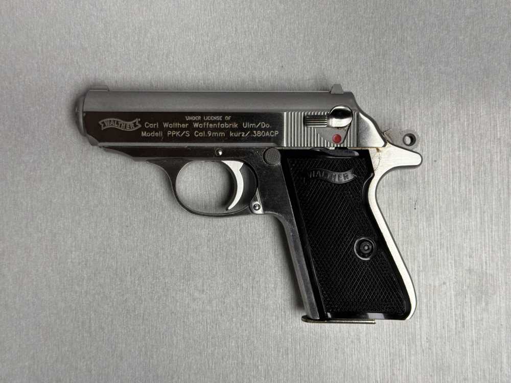 Walther PPK/S .380 ACP 3” 7RD Stainless Pistol-img-5