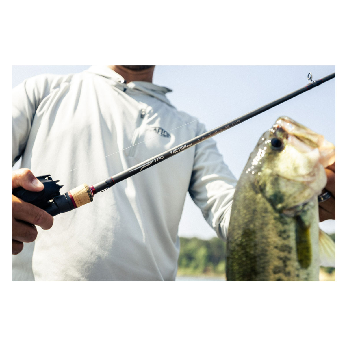 TFO Taction Bass 7ft 3in H 1pc Casting Rod (TB C 736-1)-img-2