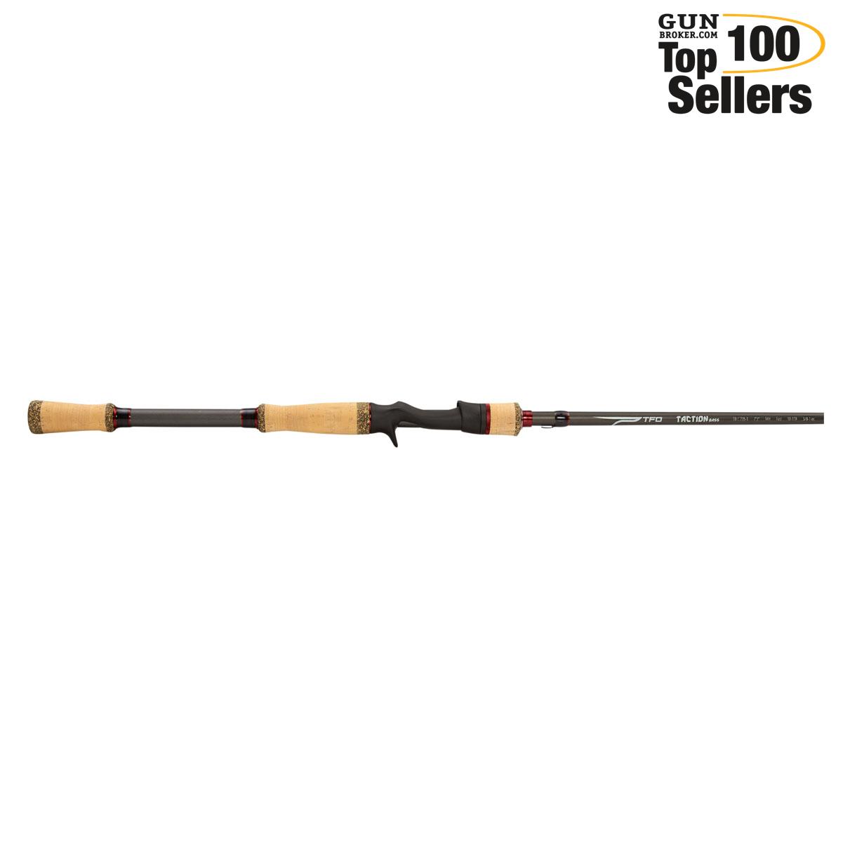 TFO Taction Bass 7ft 5in MH+ 1pc Casting Rod (TB C 755-1)-img-0