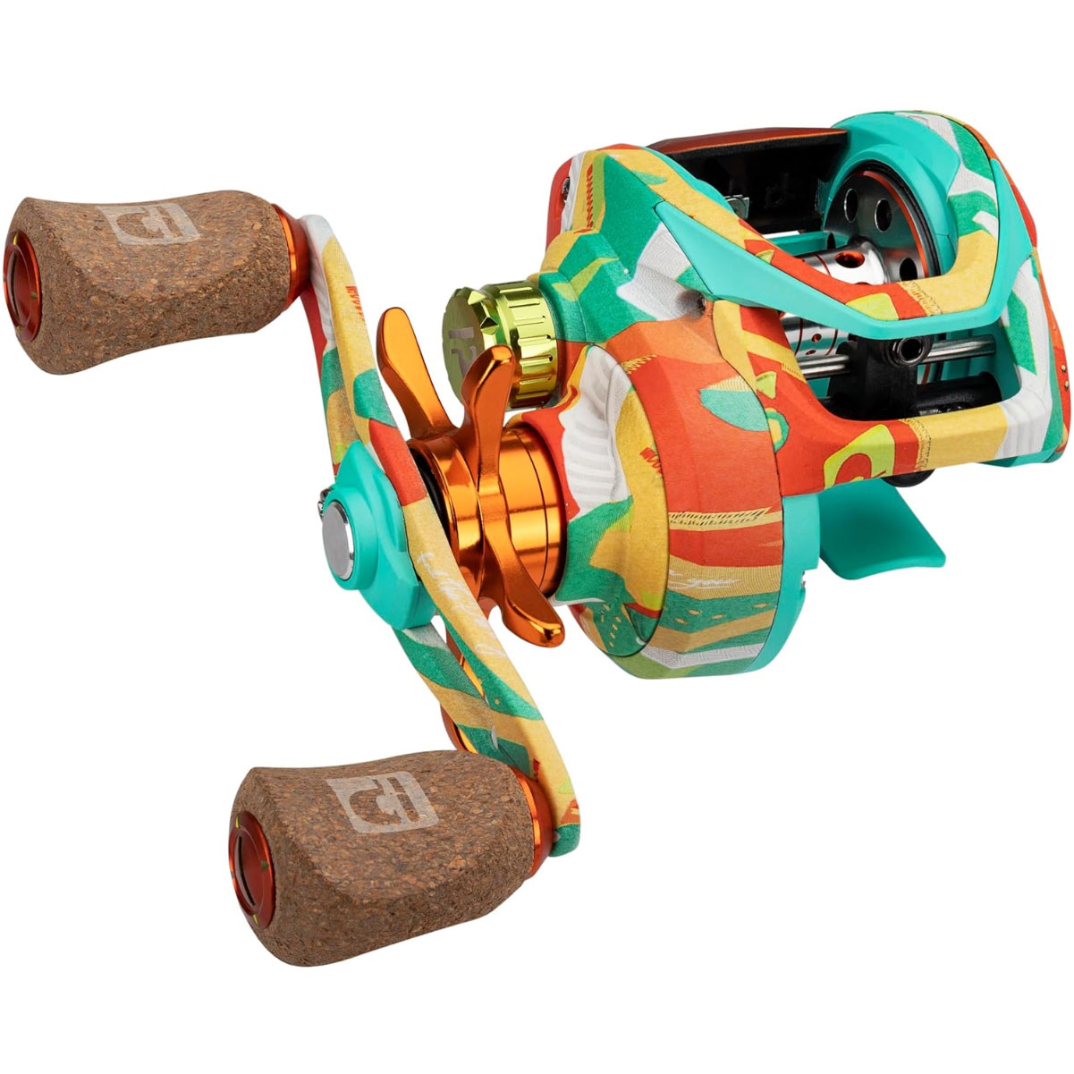 PROFISHIENCY Krazy 6.6:1 RH Baitcast Reel (KRZY661RR)-img-1