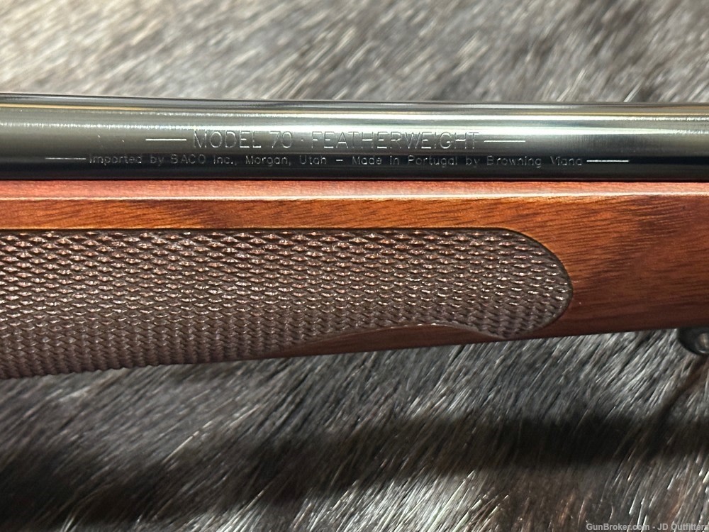 FREE SAFARI, NEW WINCHESTER MODEL 70 FEATHERWEIGHT 6.5 CREED 22" GOOD WOOD-img-6