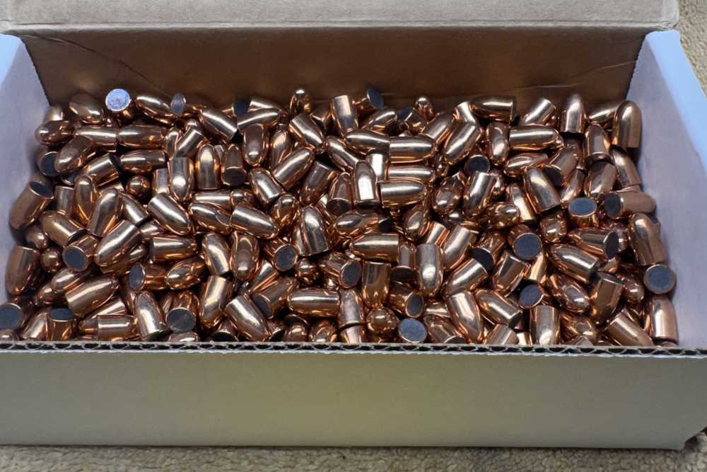 500ea NEW 9mm x 115 gr Copper Plated X-TREME BRAND BULLETS MORE AVAIL (A-36-img-0