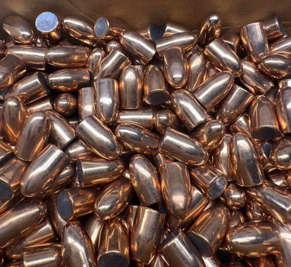 500ea NEW 9mm x 115 gr Copper Plated X-TREME BRAND BULLETS MORE AVAIL (A-36-img-1