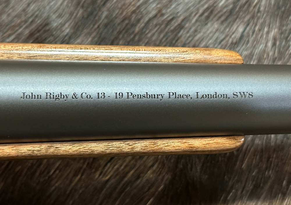 JOHN RIGBY BIG GAME DSB 416 RIGBY, MAUSER 98 ACTION, GRADE 5 WOOD-img-10