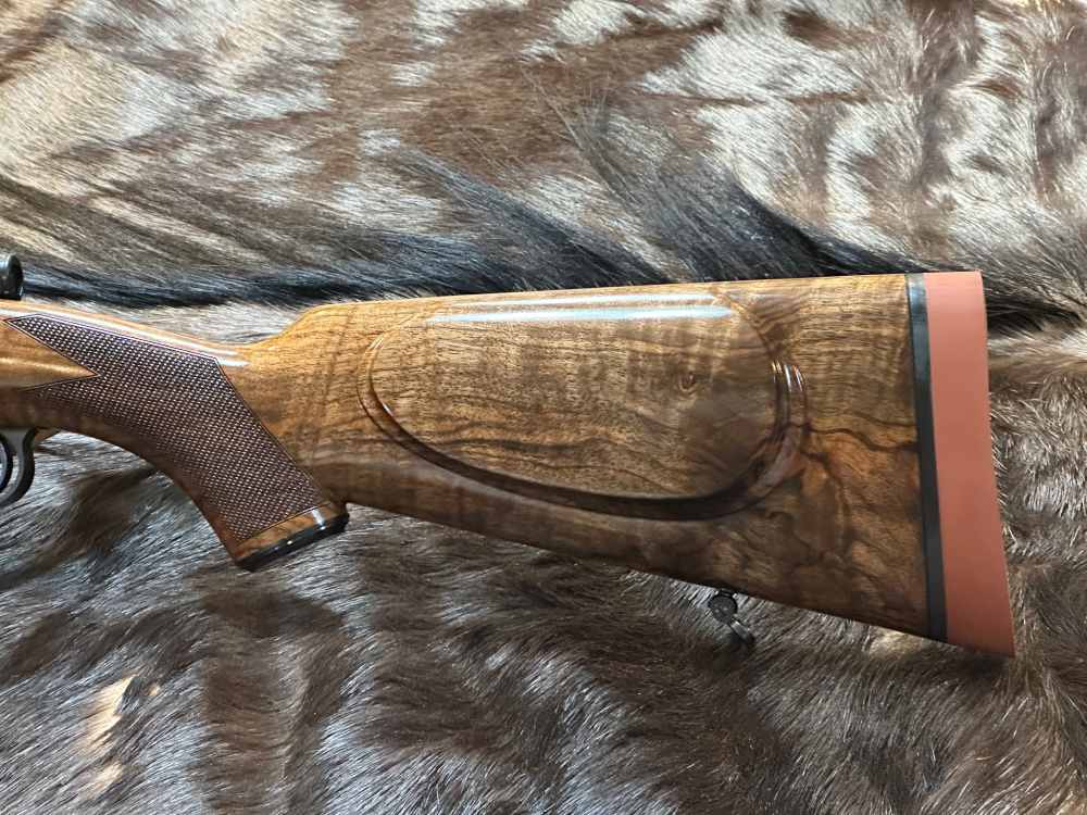 JOHN RIGBY BIG GAME DSB 416 RIGBY, MAUSER 98 ACTION, GRADE 5 WOOD-img-11