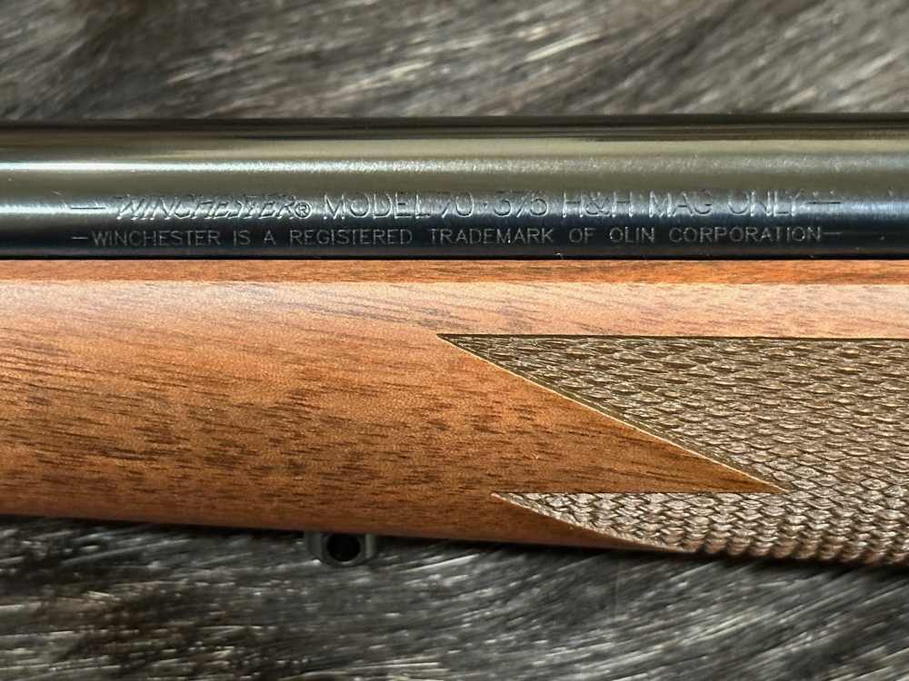 WINCHESTER MODEL 70 ALASKAN 375 H&H MAG 25", GOOD WOOD, FREE SAFARI-img-14