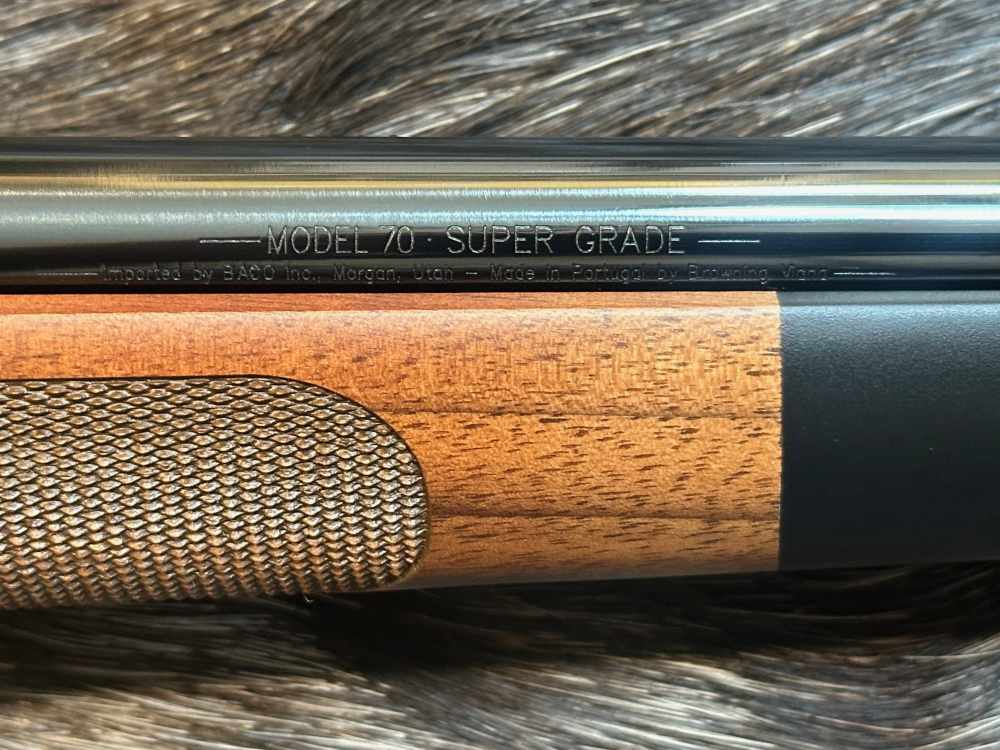 WINCHESTER MODEL 70 SUPER GRADE FRENCH WALNUT 270 WIN 24 BARREL FREE SAFARI-img-6
