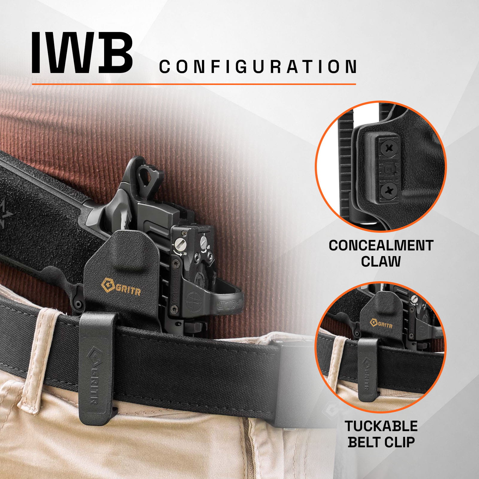 GRITR OMNI IWB/OWB Ambi Holster for Staccato HD C3.6, C4X, P4, P4X, P4.5-img-5