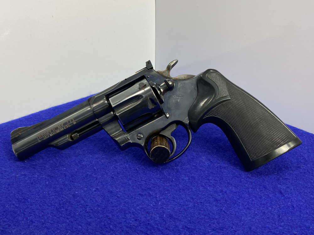 1978 Colt Trooper MK III .357 Mag Blued 4" *PREMIUM DOUBLE-ACTION REVOLVER*-img-3