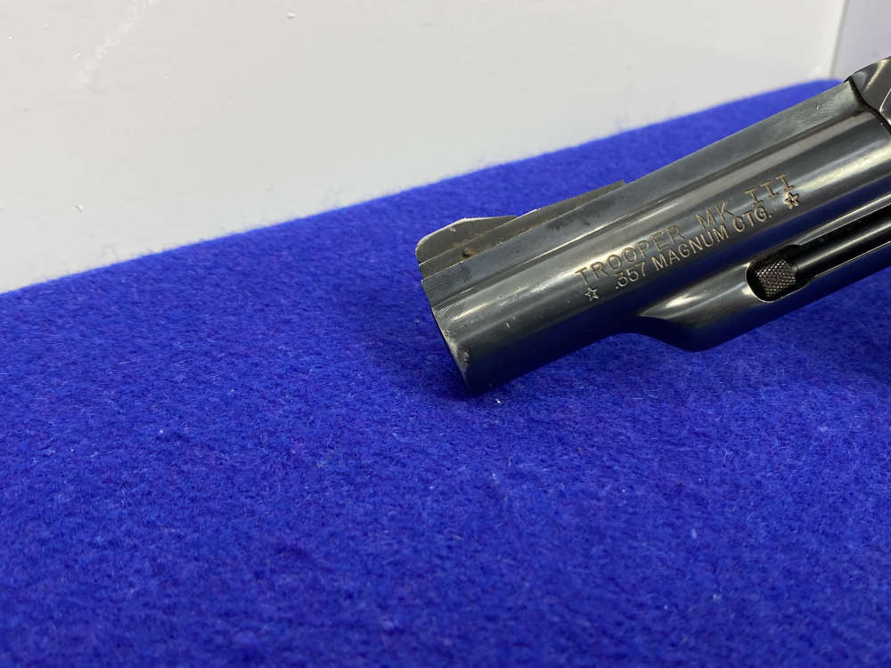 1978 Colt Trooper MK III .357 Mag Blued 4" *PREMIUM DOUBLE-ACTION REVOLVER*-img-11