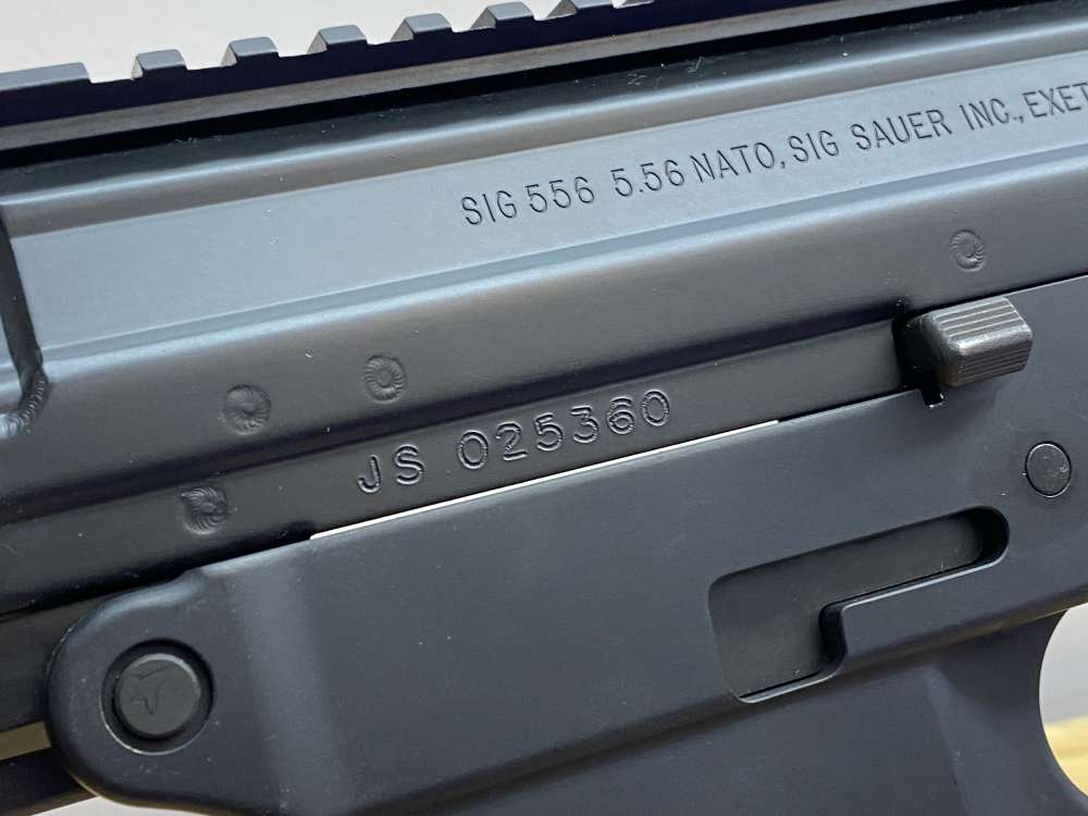 SIG Sauer SIG556 5.56mm Blk 16" *SWISS PATTERN TACTICAL GAS PISTOL BUILD*-img-9
